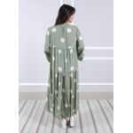 Vestido Bianca Viscose Italiana Militar .