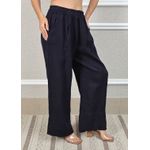 Calça Zara Linho Italiano Marinho