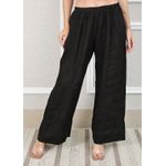 Calça Zara Linho Italiano Preto