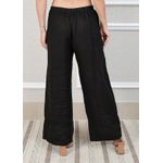 Calça Zara Linho Italiano Preto