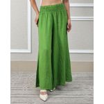 Calça Karina Linho Italiano Verde Bandeira 