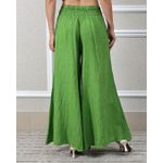 Calça Karina Linho Italiano Verde Bandeira 
