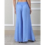 Calça Karina Linho Italiano Azul Hortência 
