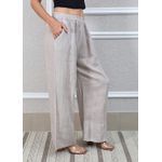 Calça Zara Linho Italiano Bege