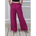 Calça Zara Linho Italiano Uva