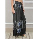 Calça Andrea Linho Italiano Chumbo