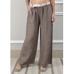 Calça Palmira Linho Italiano Fendi