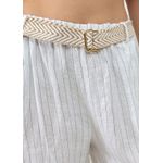 Calça Palmira Linho Italiano Branca