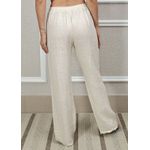 Calça Jane Linho Italiano Off White