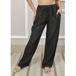 Calça Jane Linho Italiano Chumbo