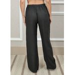 Calça Jane Linho Italiano Chumbo