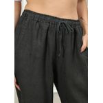 Calça Jane Linho Italiano Chumbo