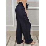 Calça Jane Linho Italiano Azul Marinho 