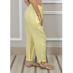 CALÇA CLÁSSICA AMARELO