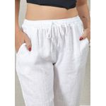 Calça Jane Linho Italiano Branco