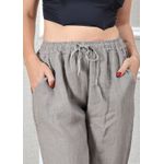 Calça Jane Linho Italiano Fendi