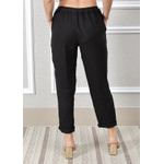 Calça Clássica Linho Italiano Preto