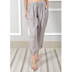 Calça Clássica Linho Italiano Fendi