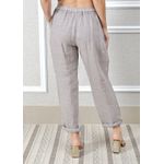 Calça Clássica Linho Italiano Fendi