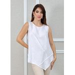 Regata Gisele Linho Italiano Branco