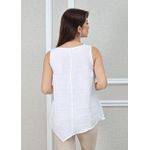 Regata Gisele Linho Italiano Branco