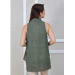 Regata Jessica Linho Italiano Verde Militar