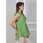 Regata Jessica Linho Italiano Verde Pistache