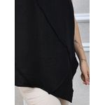 Regata Gisele Linho Italiano Preto 