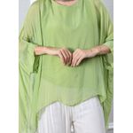 Bata Rafa Seda Italiana Verde Lima