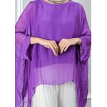 Bata Rafa Seda Italiana Roxo
