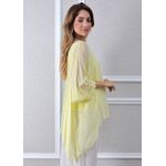 Bata Rafa Seda Italiana Amarelo