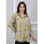 Camisa Loraine Linho Italiano Bege