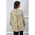Camisa Loraine Linho Italiano Bege