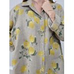 Camisa Loraine Linho Italiano Bege