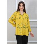 Camisa Loraine Linho Italiano Mostarda