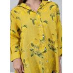 Camisa Loraine Linho Italiano Mostarda