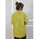 Camisa Monica Linho Italiano Amarelo