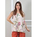 Regata Natalia Linho Italiano Rosa Bebe