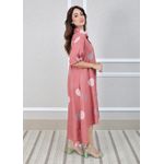 Chemise Tati Linho Italiano Goiaba 