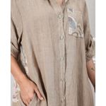 Chemise Melanie Linho Italiano Fendi 