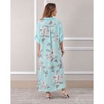 Chemise Melanie Linho Italiano Verde Água 
