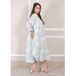 Chemise Agnes Linho Italiano Azul Bebe