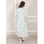 Chemise Agnes Linho Italiano Azul Bebe