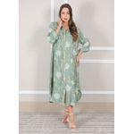 Chemise Agnes Linho Italiano Verde Menta