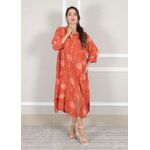 Chemise Agnes Linho Italiano Terracota