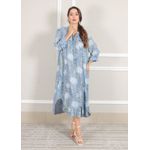 Chemise Agnes Linho Italiano Azul Jeans