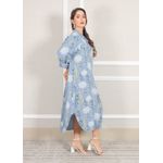 Chemise Agnes Linho Italiano Azul Jeans
