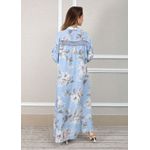 Vestido Elisa Linho Italiano Lilás .