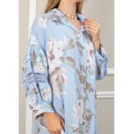 Vestido Elisa Linho Italiano Lilás .