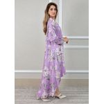 Chemise Maitê Linho Italiano Lilás